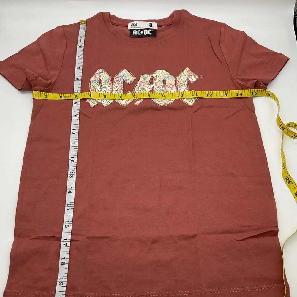 NWOT GIRLS AC/DC‎ SHIRT BY COTTON ON KIDS